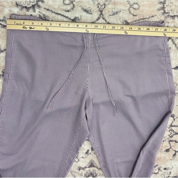 Lauren Ralph Lauren Purple Striped Pajama Set - Picture 10 of 11